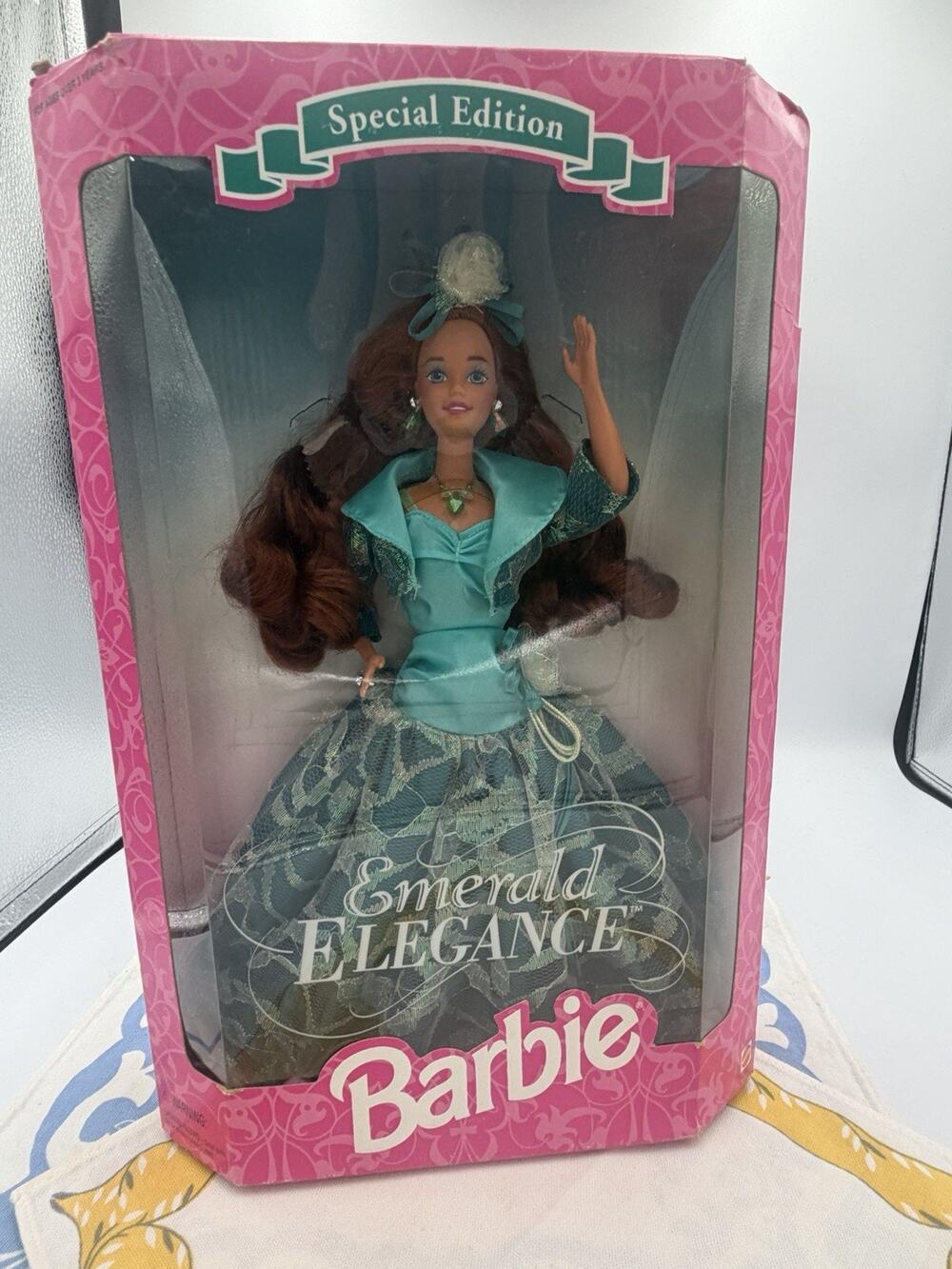 Emerald Elegance Barbie Red Hair Special Edition Doll 1994 Mattel #12322